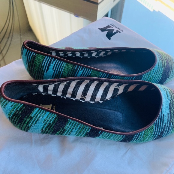 M Missoni signature ballet flats - Picture 2 of 4